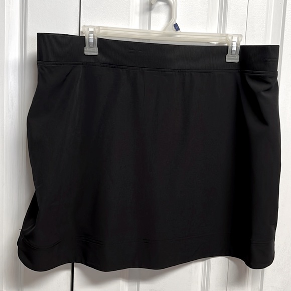 32 Degrees Cool Black High Rise Pocket Stretch Skort Size XXL - Picture 5 of 6